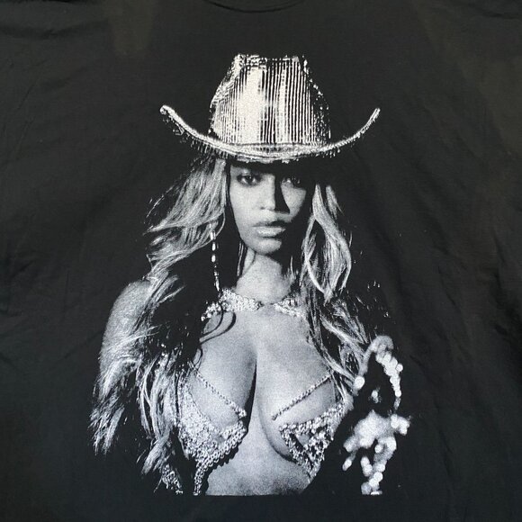 Beyonce Cowboy Carter Renaissance Promo Tee O/S - Picture 2 of 5